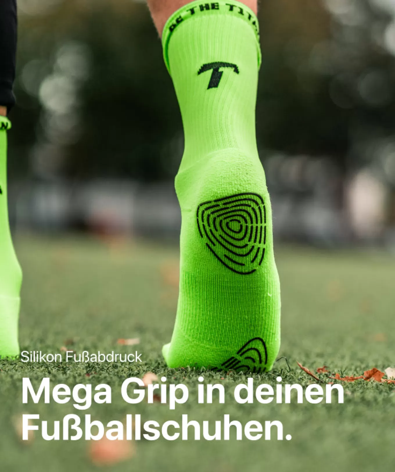 Outlet T1TAN Grip Socks - Hellgrün